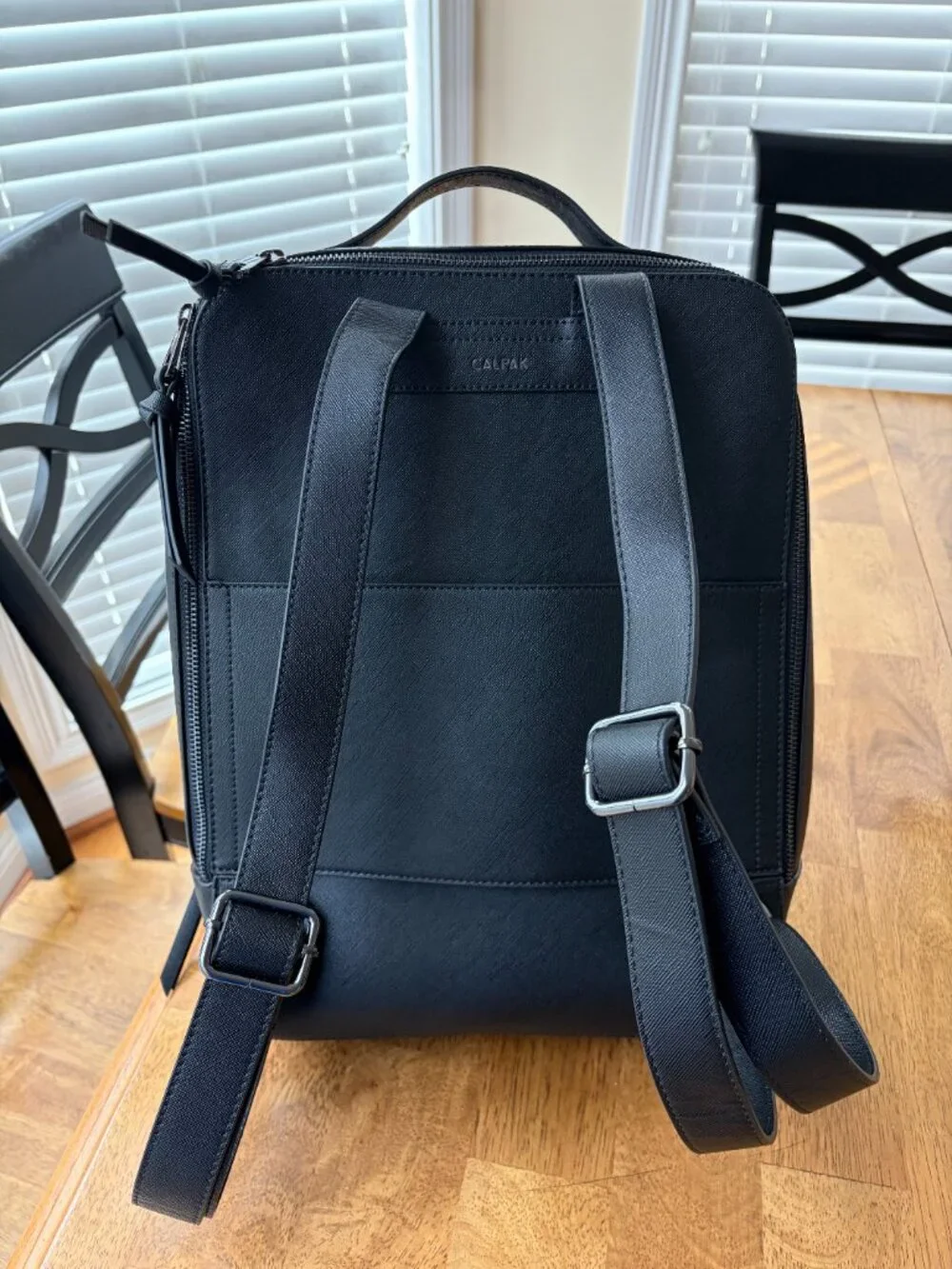 Calpak Kaya Black Laptop Bag
